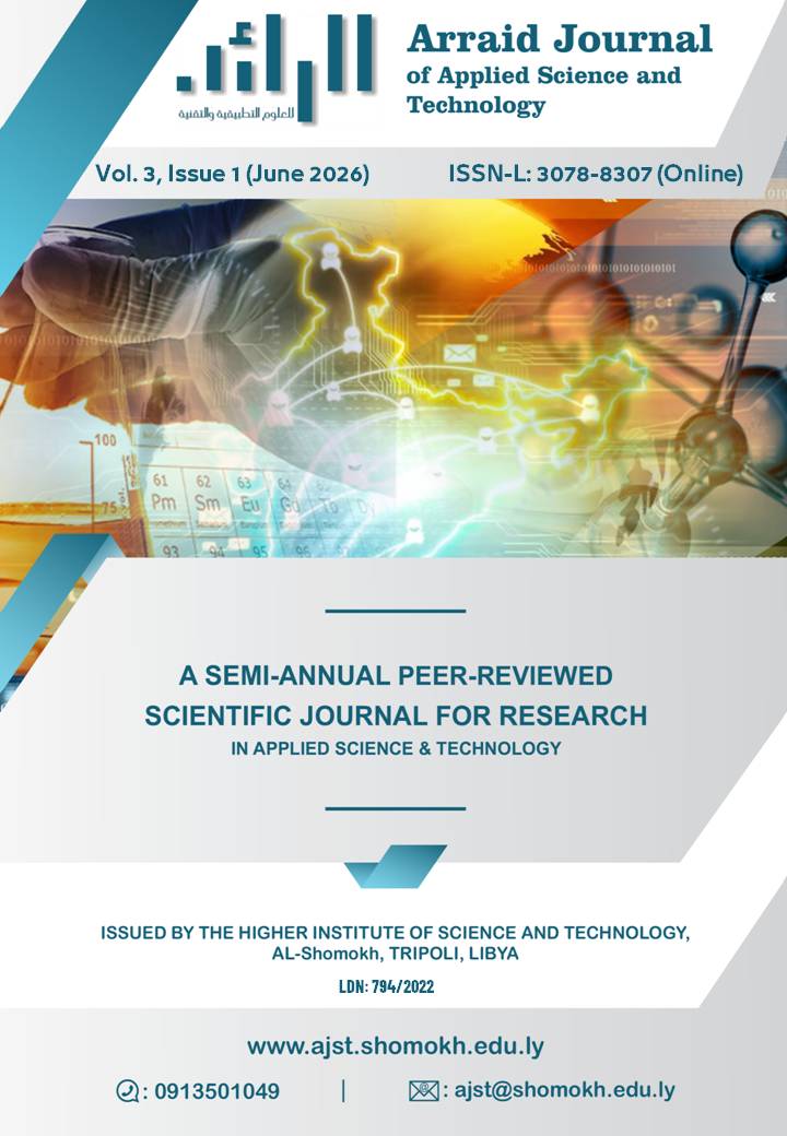 					View Vol. 3 No. 1 (2026): Applied Science and Technology ( June, 2026 )
				